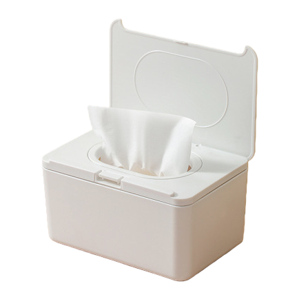 Desktop tissue box, wet wipe storage box, napkin box, sealed wet wipe box, tissue holder, living room household tissue box Item Picture