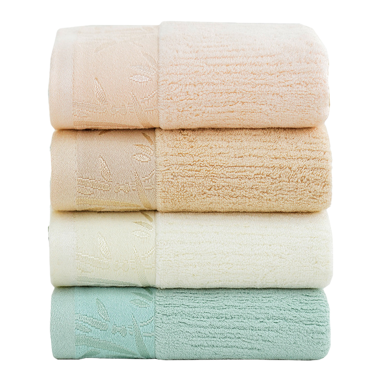 Bamboo fiber towel, bamboo charcoal fiber face towel gift, D-made LOGO solid color face towel manufacturer wholesale Bamboo fiber towel, bamboo charcoal fiber face towel gift, D-made LOGO solid color face towel manufacturer wholesale
