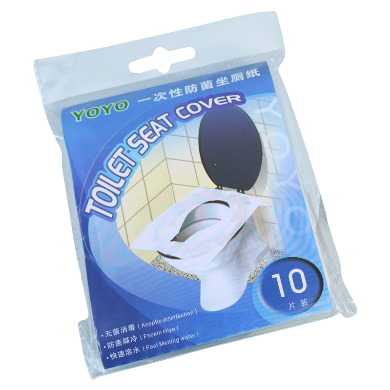 Yiwu Good Goods Foreign Trade Export Travel Personal Hygiene Antibacterial Seat Toilet Paper Eco-friendly Disposable Toilet Seat Cover 10 pieces -1006/34762 Item Picture