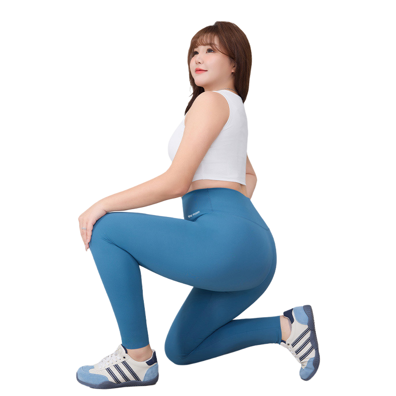 华棉裤子/打底/打底衫女长袖韩版白底实物图