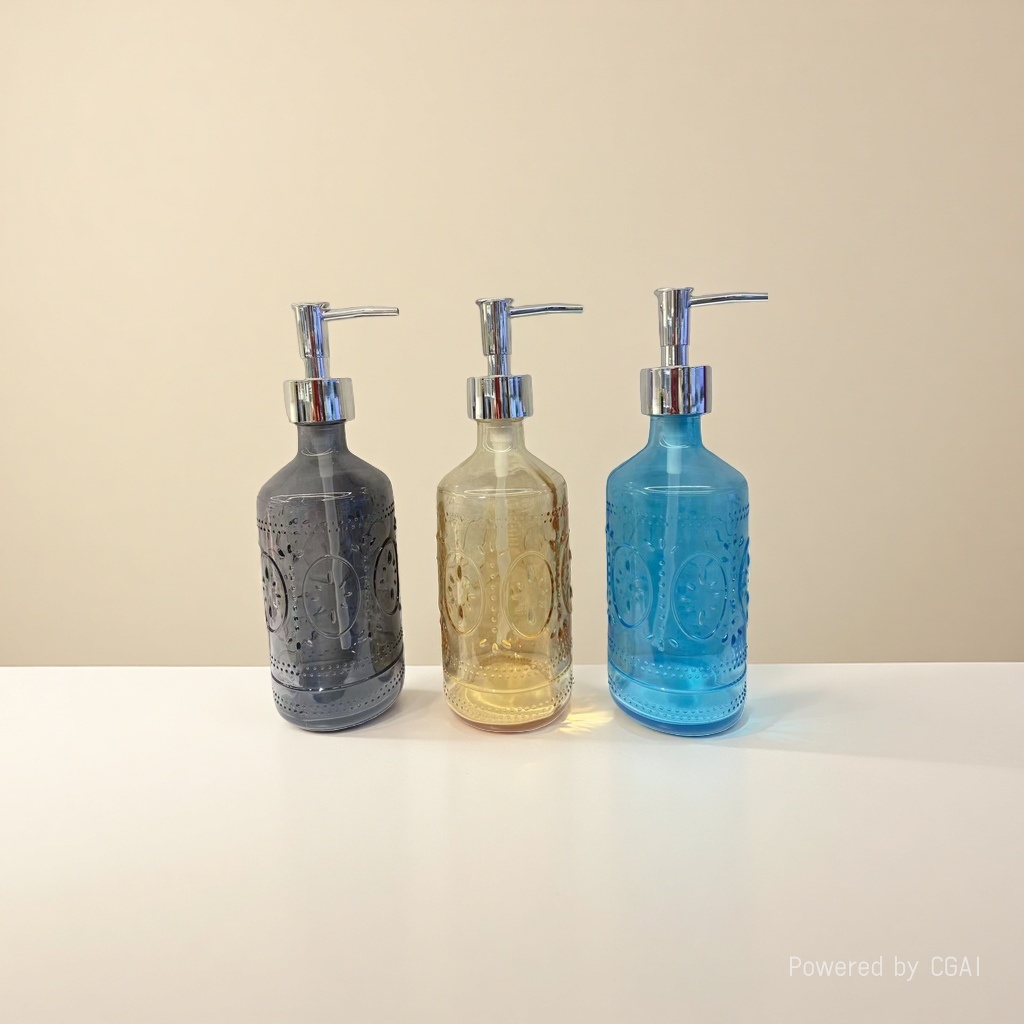 水槽皂液器/手动皂液器/不锈钢浴室皂液器/洗手液感应器/卫浴设备产品图
