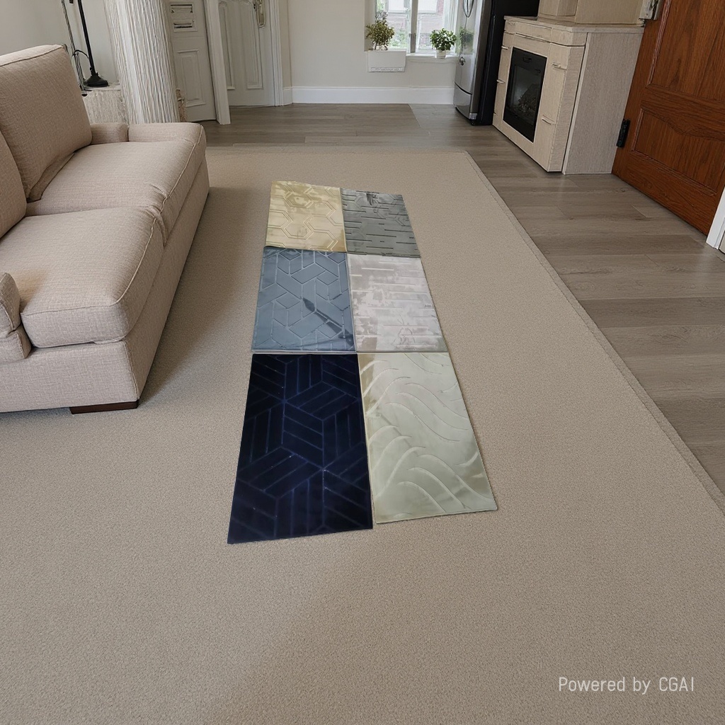 New daily necessities factory direct sales carpet floor MATS, home carpet thickened floor MATS, home anti-slip living room and bedroom soft and warm floor MATS