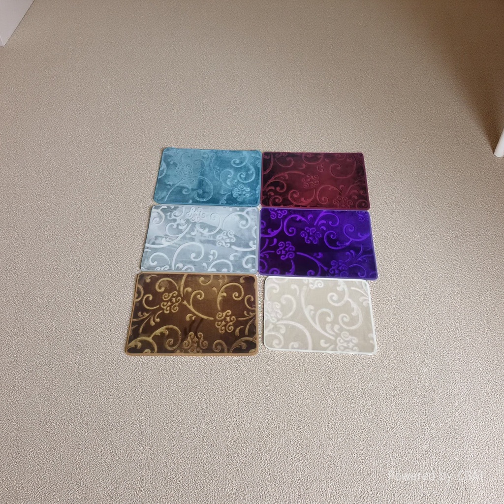 Factory daily necessities carpet floor MATS, home carpet thickened floor MATS, home anti-slip living room and bedroom soft and warm floor MATS