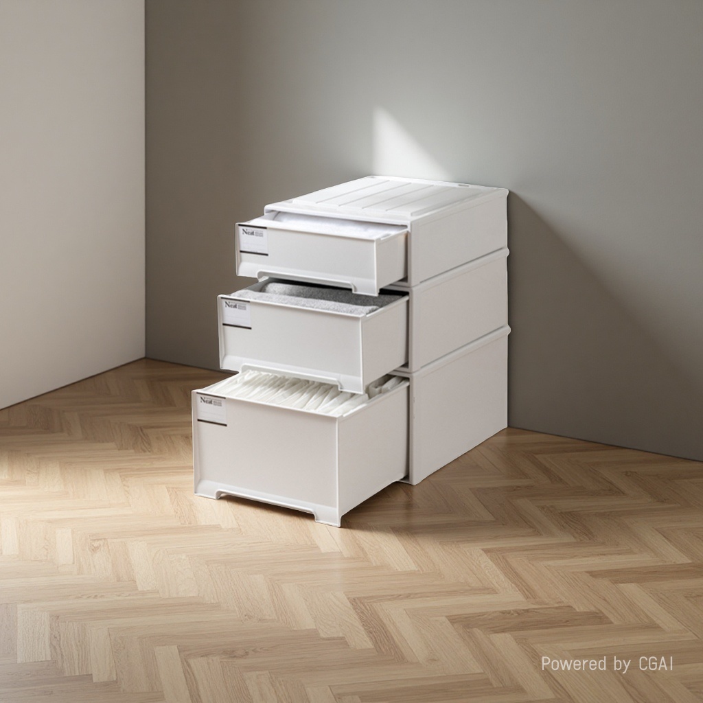 Fabric storage box, drawer-type folding storage box, storage cabinet, 15L large capacity, dust-proof and breathable Application Scenario