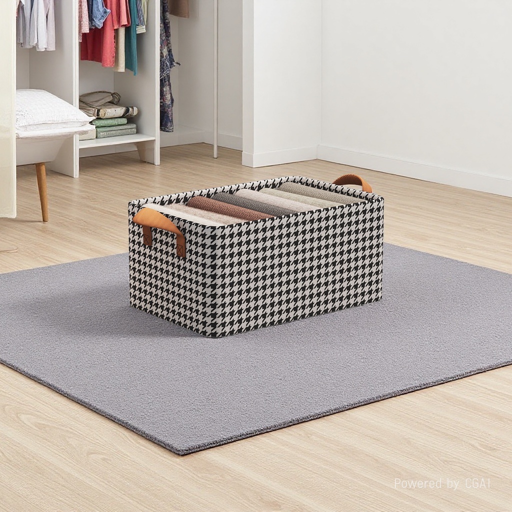 Cosmetics storage box, desktop storage box, 180g large-capacity dust-proof storage products, beauty storage box details Picture