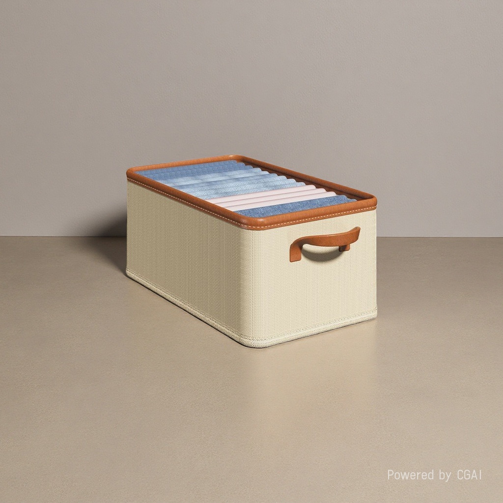Cosmetics storage box, desktop storage box, large-capacity stackable storage box, product storage box, 143651754 details Picture