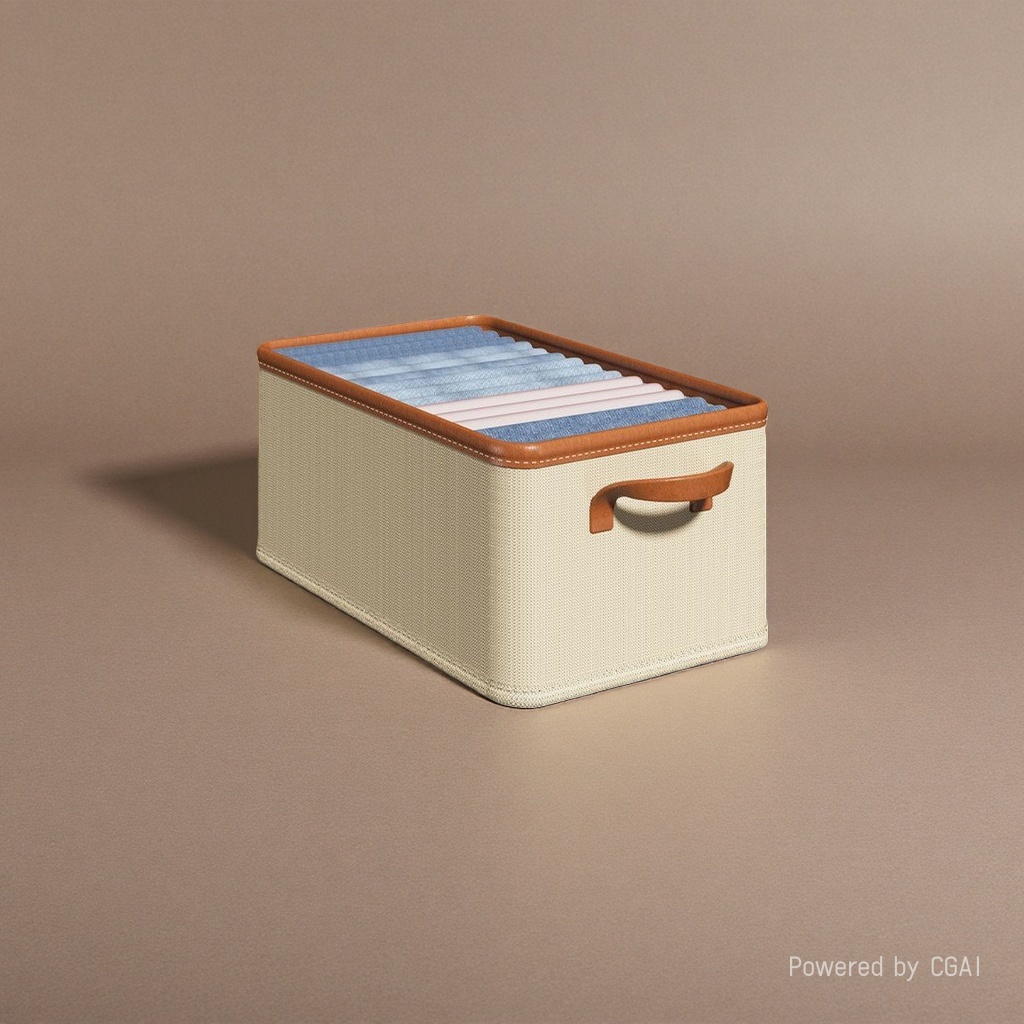 Cosmetics storage box, desktop storage box, large-capacity stackable storage box, product storage box, 143651754 Specification image
