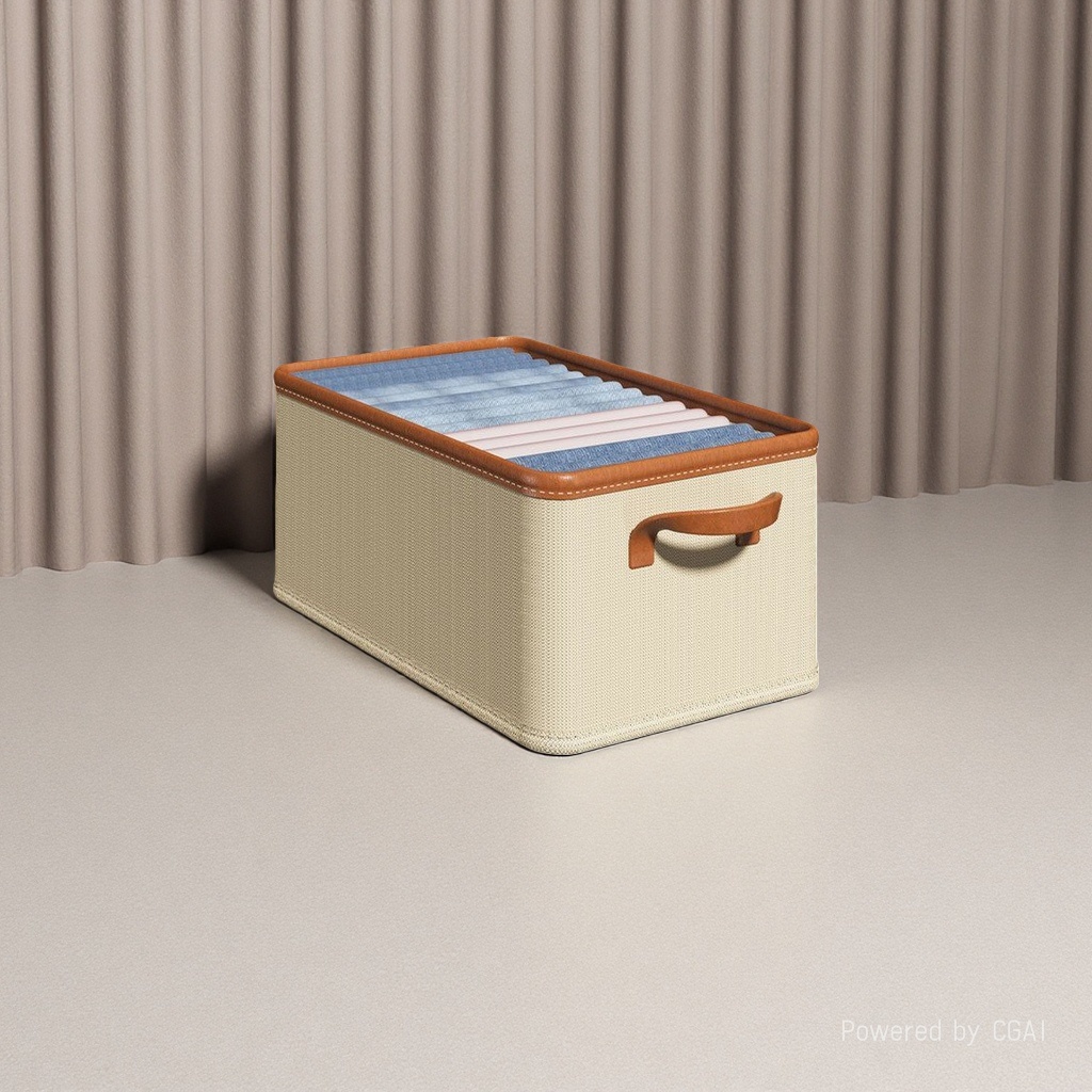 化妆品收纳盒桌面收纳盒大容量可叠放收纳用品收纳盒143651754