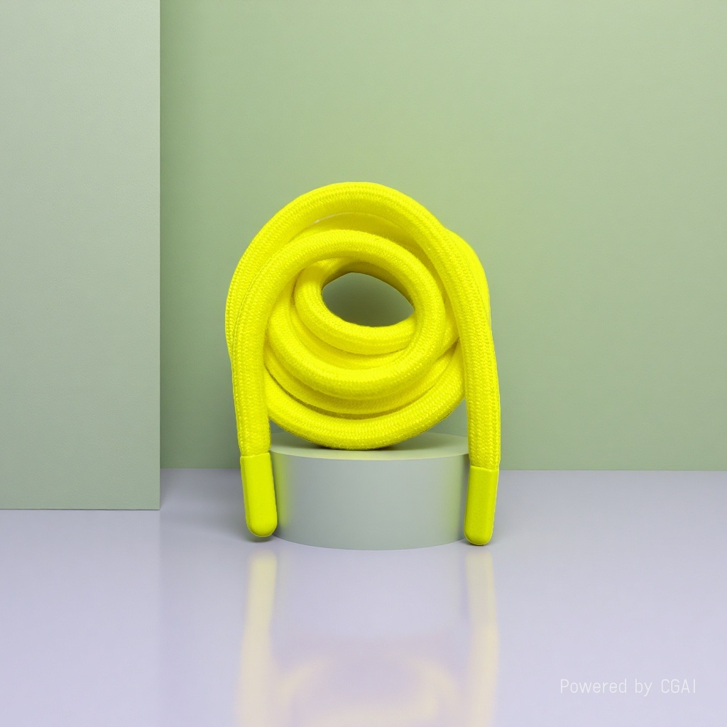 Fluorescent yellow LACES for girls, 2025 retro crocs, flowered children's shoes, elastic band and webbing