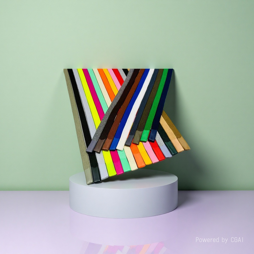 Rainbow gradient polyester webbing, colored ribbon edge, fabric strip pull tape, nylon 10mm, 145, 155, 192 Specification image