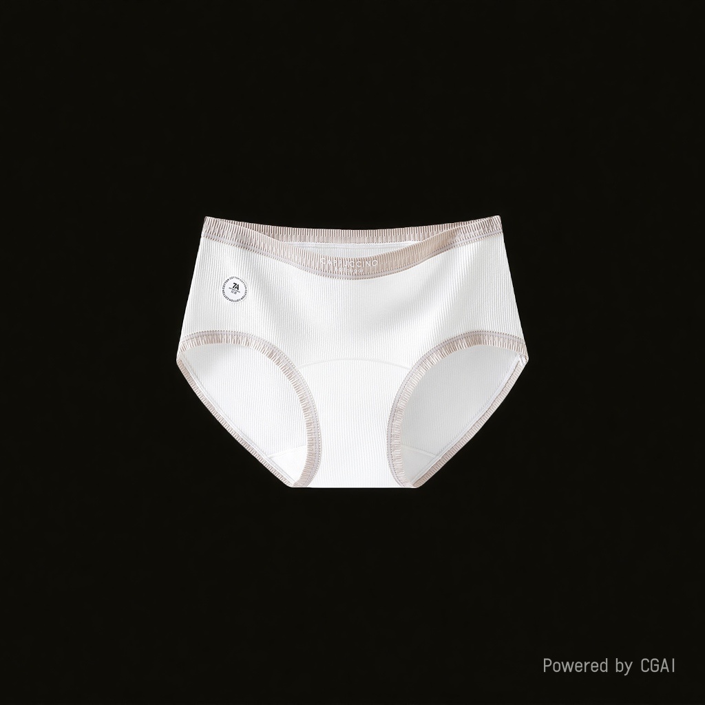 White lace women's underwear, breathable, comfortable, seamless pure cotton underwear for women Specification image