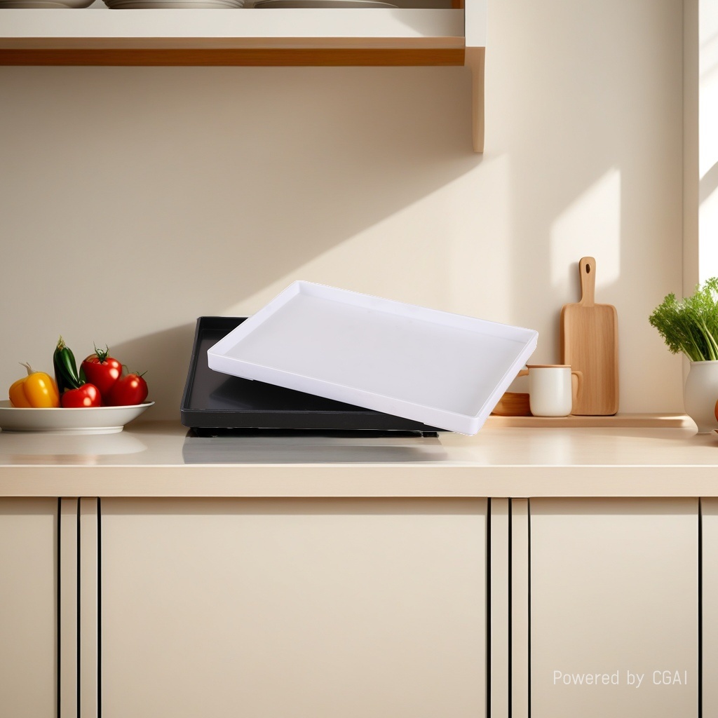 The rectangular tray combined with other tray storage and organization boxes is multi-functional and practical Application Scenario