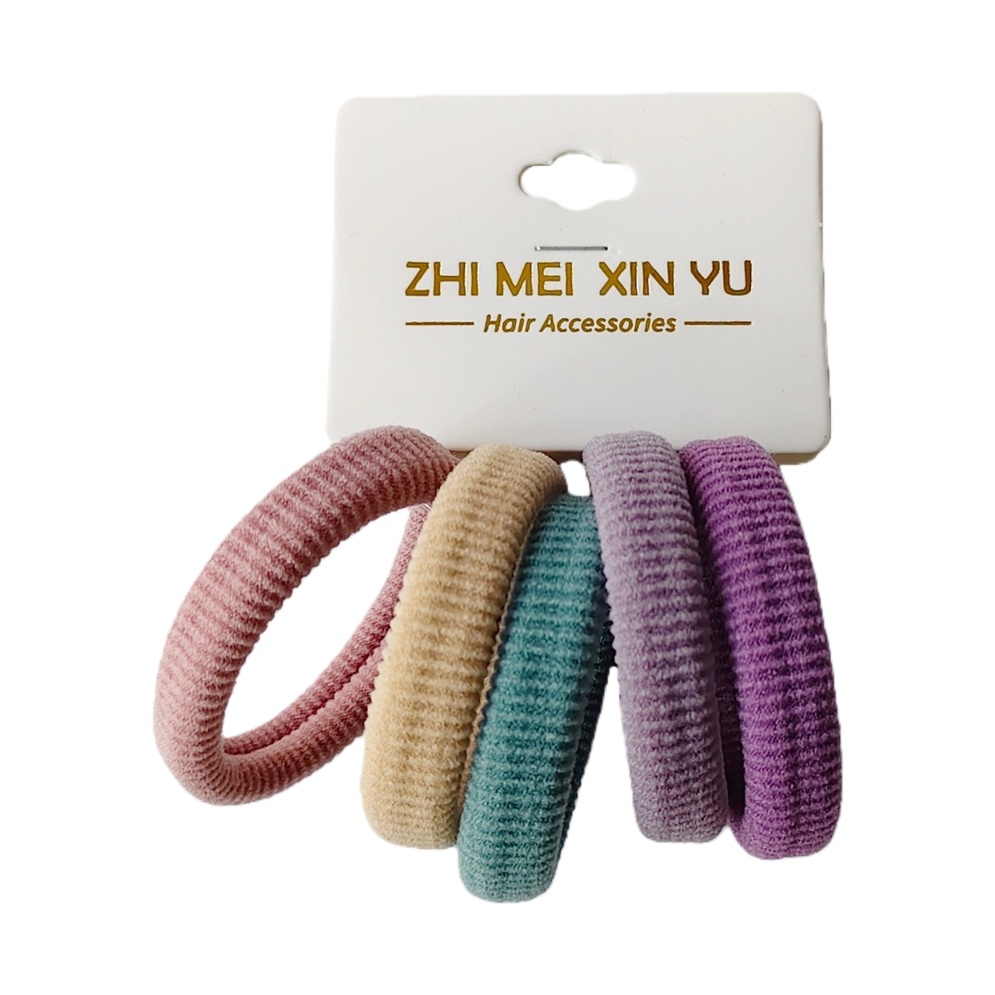 发圈/饰品/发饰/大肠发圈/2元店白底实物图