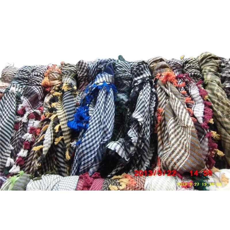 Pañuelos musulmanes pañuelos copa mundial streamers pañuelos cuadrados chal Item Picture