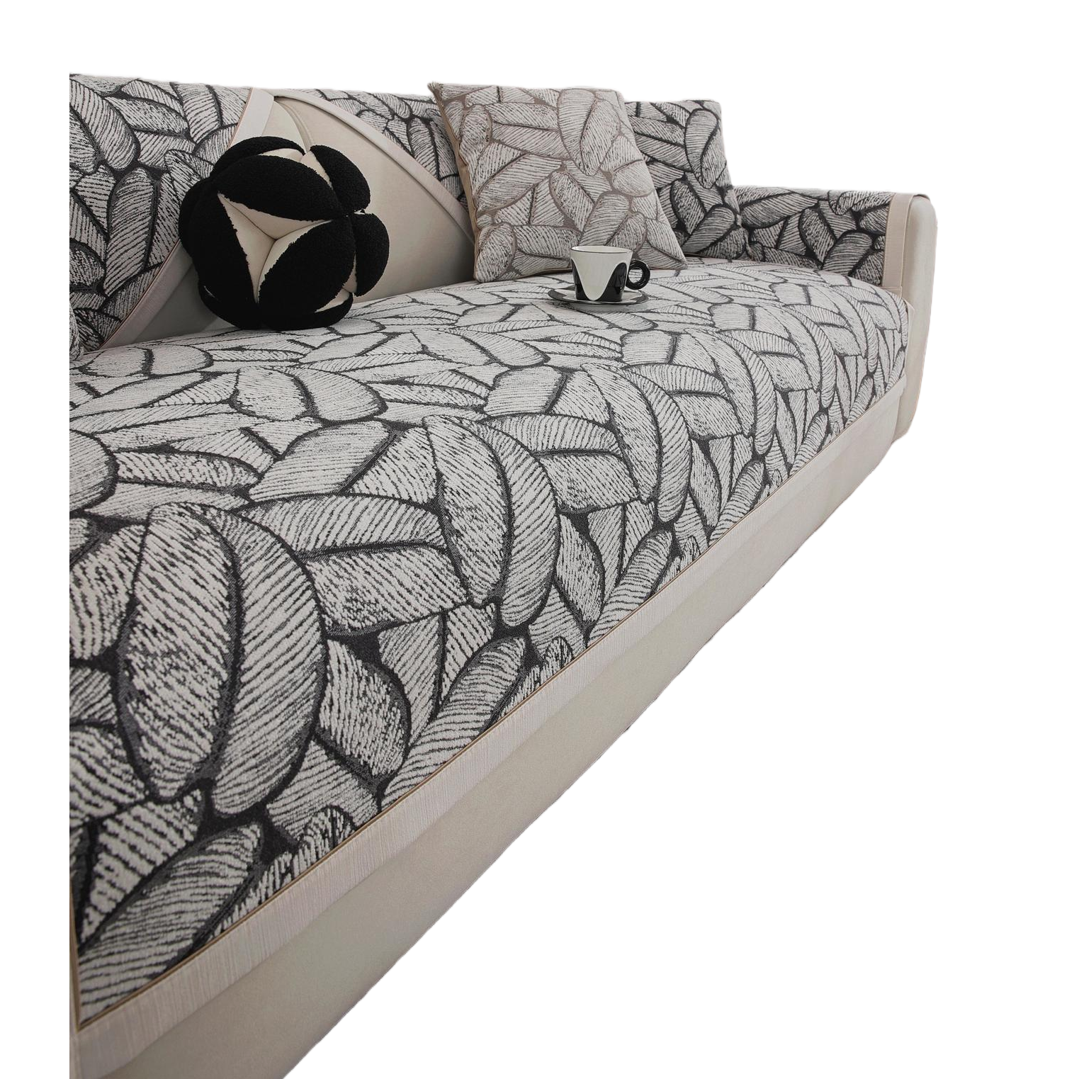 Simple sofa cushions, all-season universal, anti-slip, direct sales from foreign trade factory, sofa covers with sofa towels, 143958584 Application Scenario