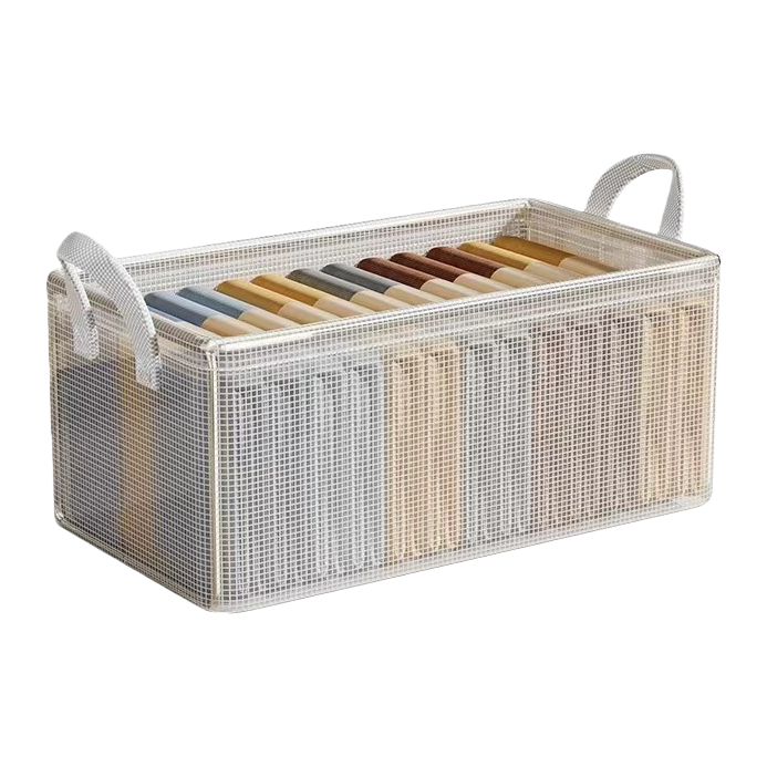 Metal mesh woven storage basket, storage basket, storage box, organizing storage basket Item Picture