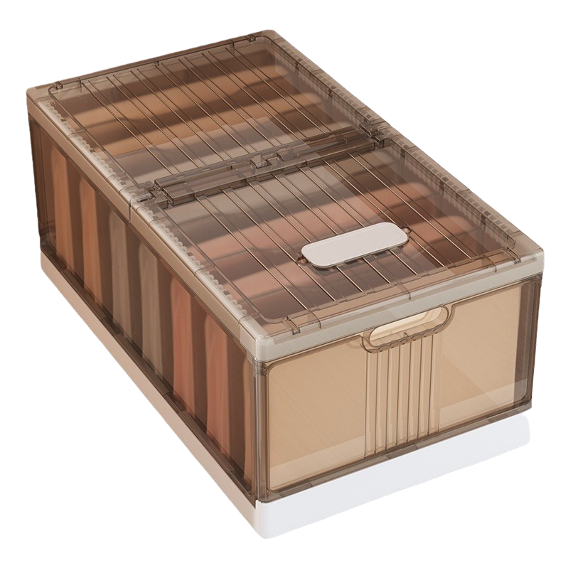 Transparent plastic storage box, fabric storage box, drawer-type folding storage box Item Picture