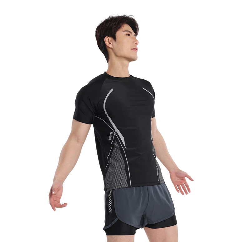 Alo yoga wear, sporty and casual set, men's sportswear, motorcycle, two-piece raincoat, sportswear, male model Item Picture