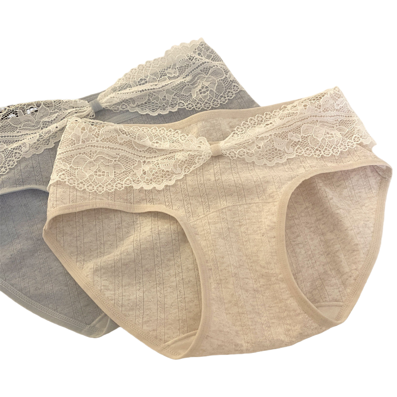 Lace-trimmed women's underwear is breathable, comfortable and soft with free shipping. New style of underwear Item Picture