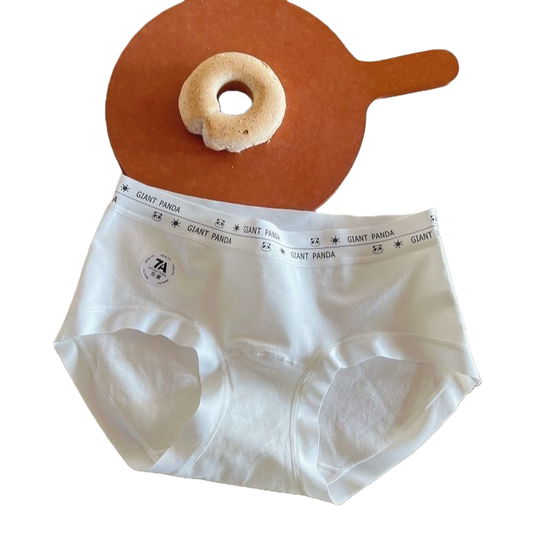 White lace women's underwear is breathable, comfortable and seamless, pure cotton underwear for daily wear Item Picture