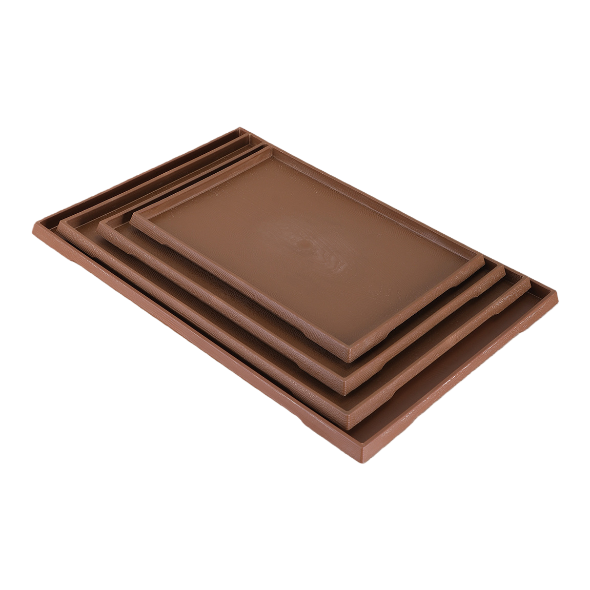 Brown boat-shaped kraft paper lunch box tray, honeycomb board plastic plate, indoor decoration bear Item Picture