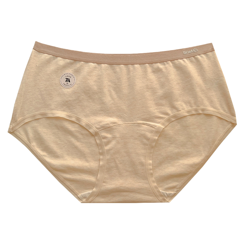 Light-colored cotton women's lace briefs are comfortable and breathable for daily use Item Picture