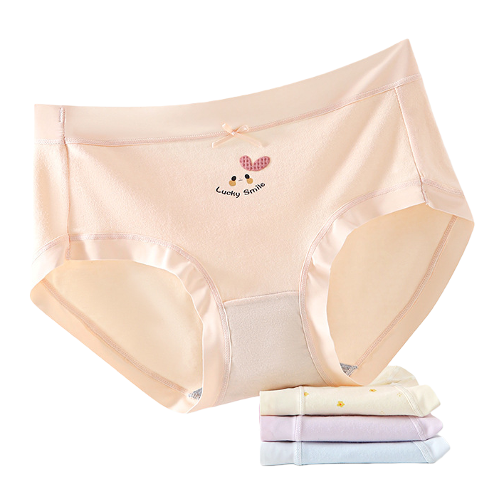Victoria's Secret Pure Cotton seamless bra Round Neck Women's underwear Foundation Liquid Underpants 180g Item Picture