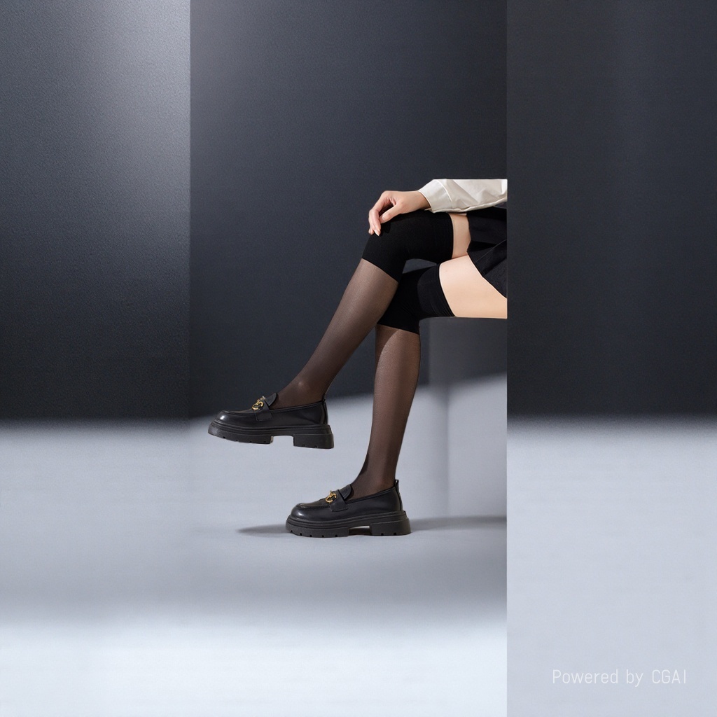 Black stockings for girls are sexy in summer. Thickened fleshy stockings and calf socks for girls are cute in summer Application Scenario