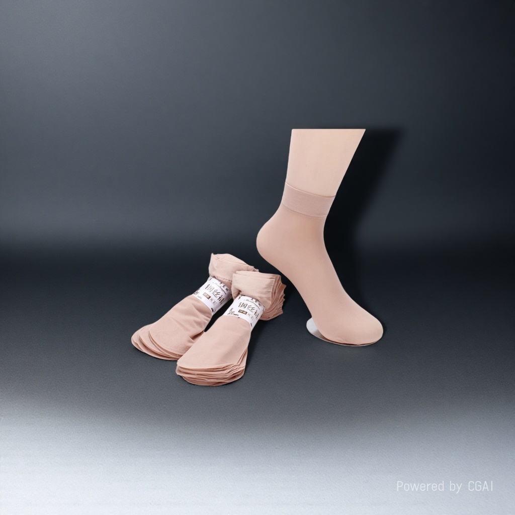 Calcetines de carne engrosada mujeres verano sexy sin hilo actualización versión buena calidad diez veces carne color calcetines niño lindo details Picture