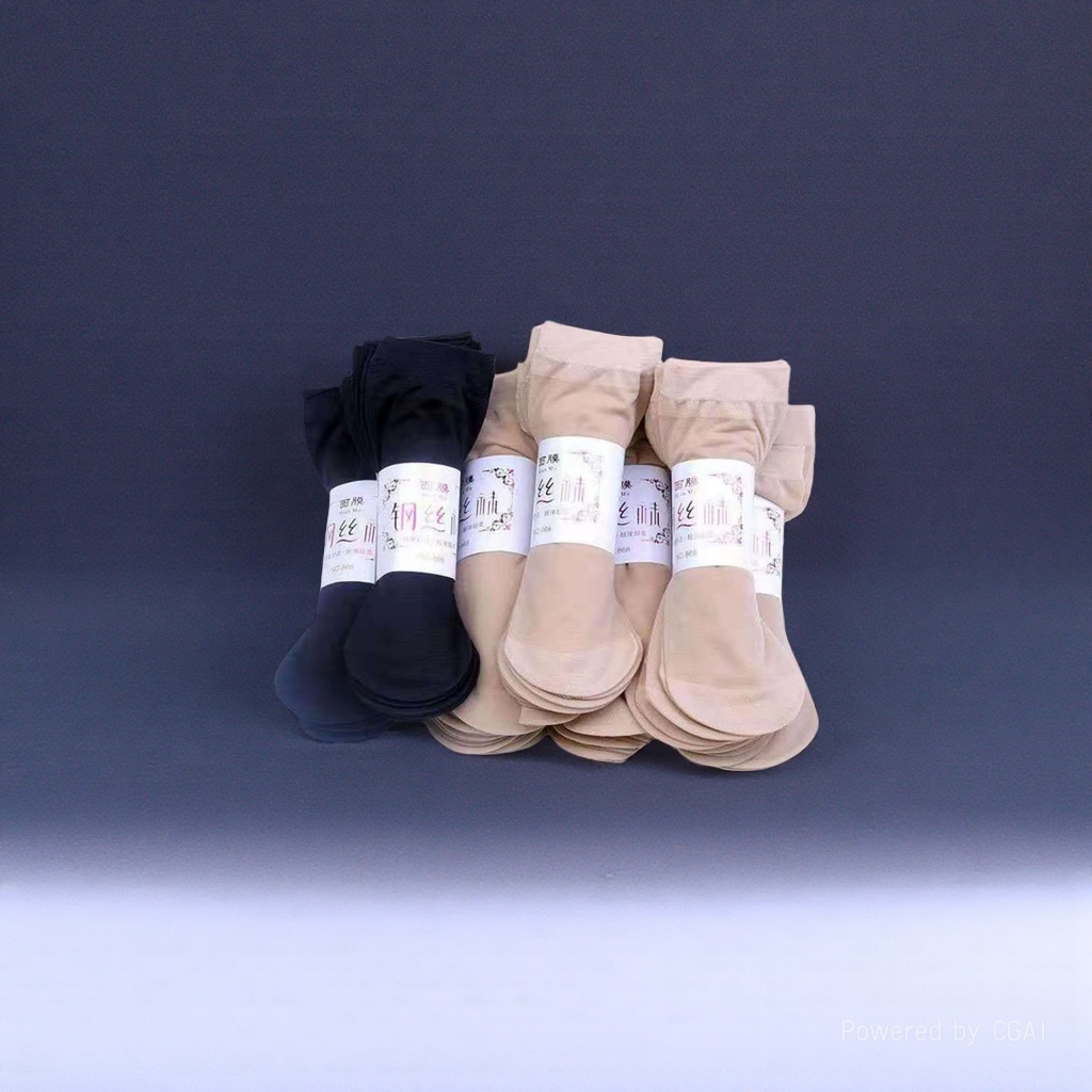 Bingbing Dui Dui's candy-colored women's mid-calf summer thin style socks details Picture