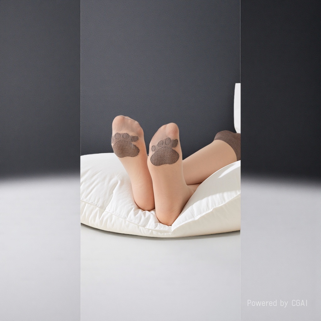 Bonas pantyhose Women's summer sexy stockings, foot socks, Silk stockings, dance socks, children's summer socks + feet Specification image