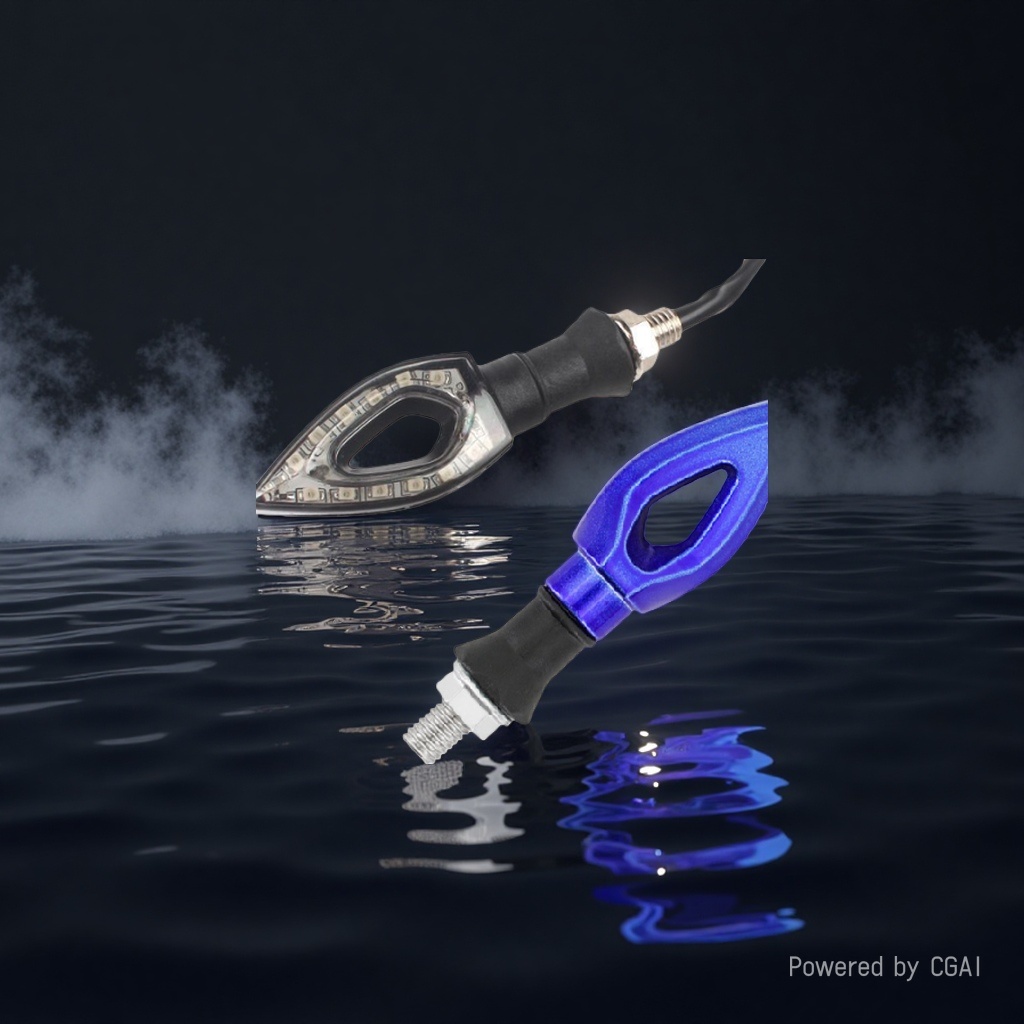 LED motorcycle headlights, headlamps, high-brightness high beams, and strong water resistance details Picture