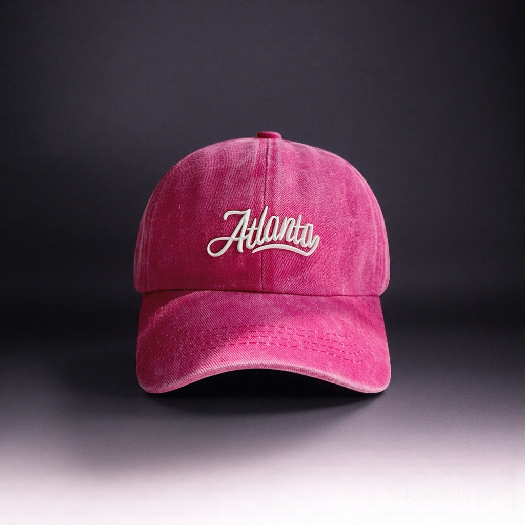 Pink baseball cap, adult sun protection hat, straw hat, cap + cap Application Scenario