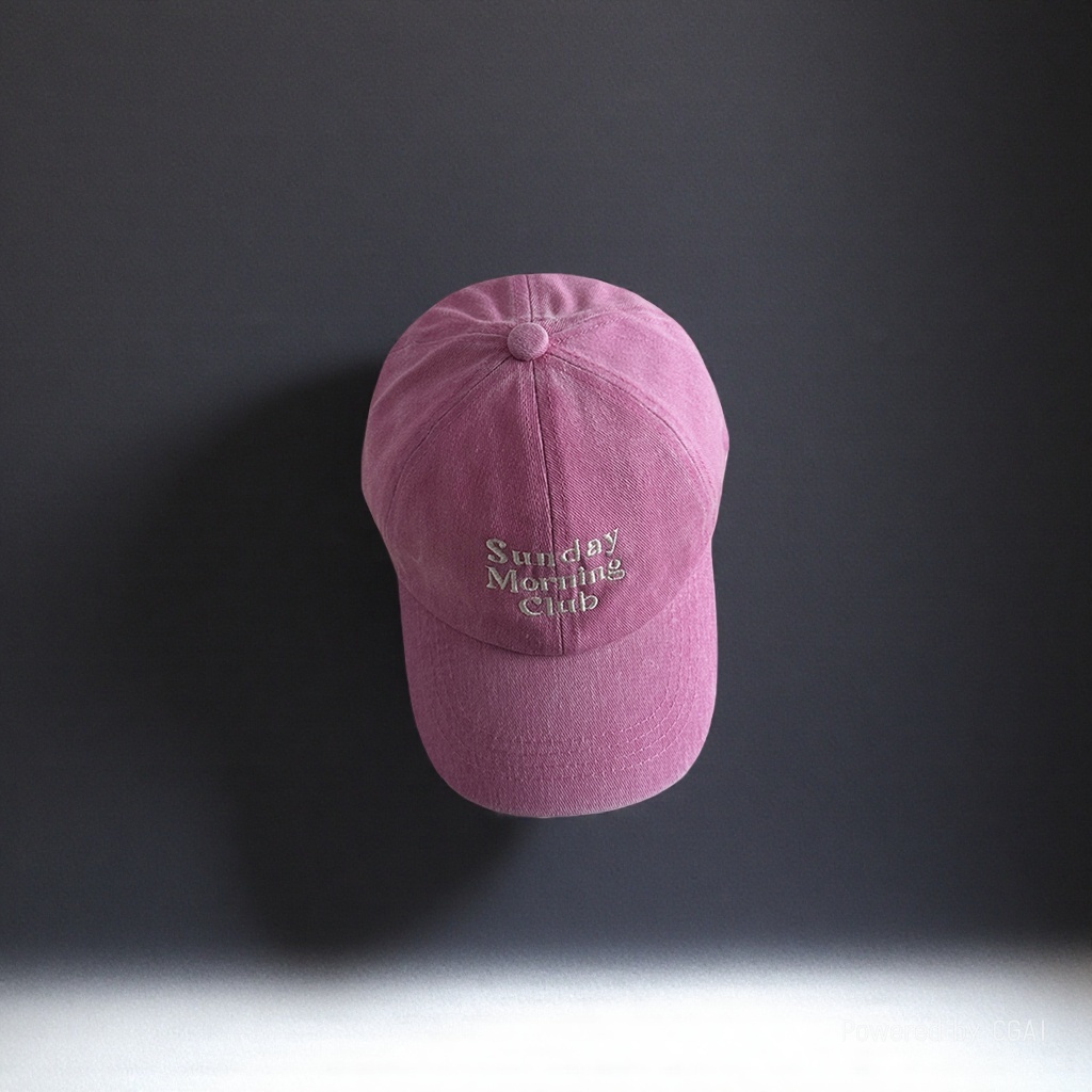 Men's spring new style knitted baseball cap pink baseball jacket Specification image