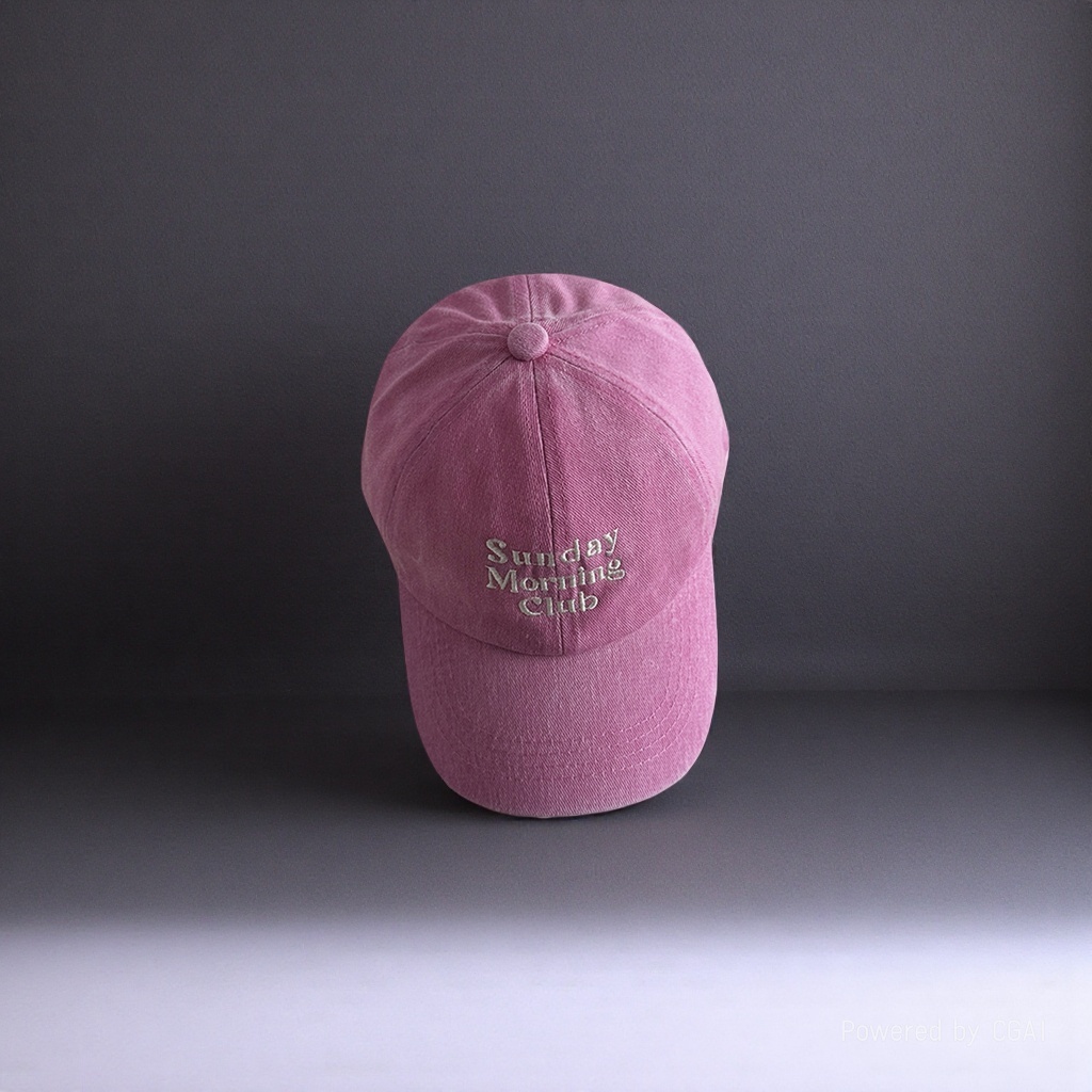 Men's spring new style knitted baseball cap pink baseball jacket Application Scenario