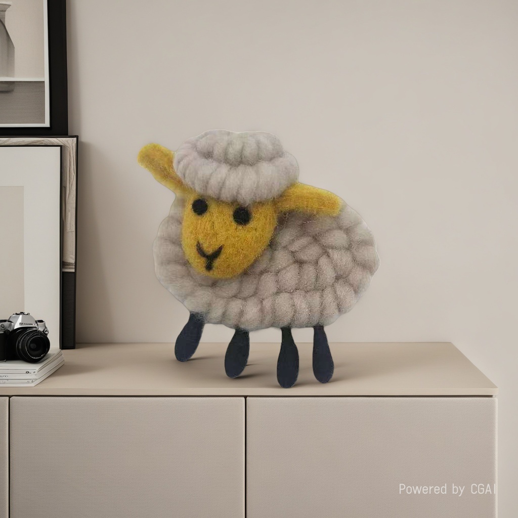 Two-color felt fabric, wool strip felt, wool felt, handcrafted materials Application Scenario