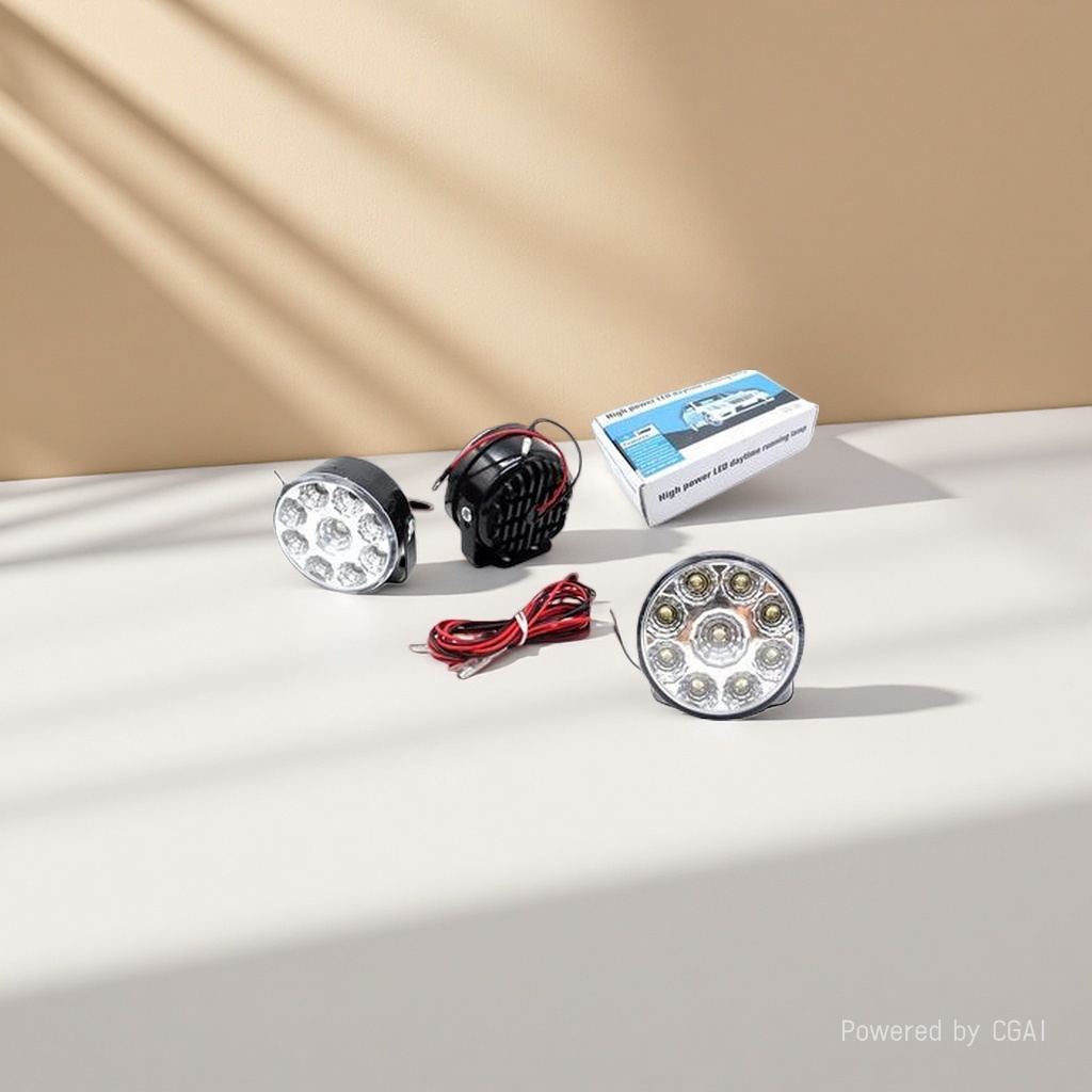 Car daytime running lights, car decorative lights, daytime running lights, front auxiliary fog lights, car parts details Picture
