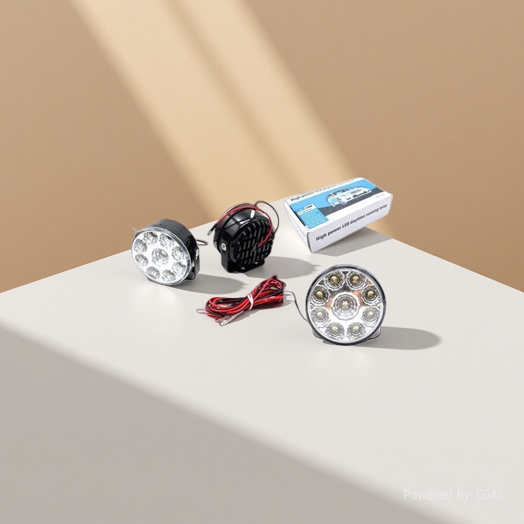Car daytime running lights, car decorative lights, daytime running lights, front auxiliary fog lights, car parts Specification image
