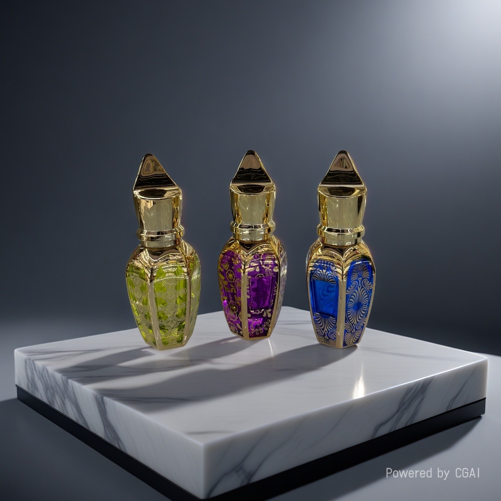 Factory wholesale 30ml perfume bottles, electroplated glass essential oil empty bottles, travel portable portioned bottles, cosmetic spray bottles Application Scenario