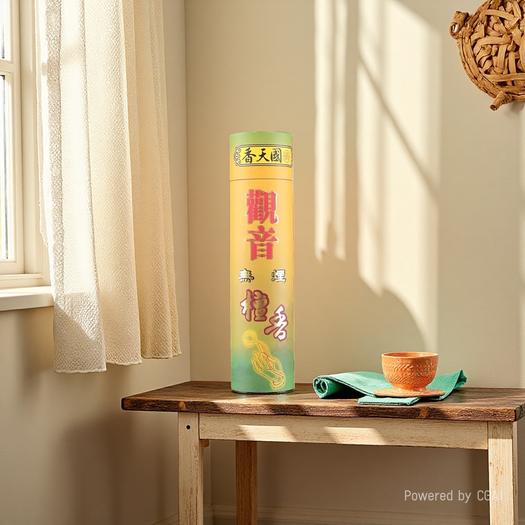 Guotianxiang Guanyin Smokeless Sandalwood Incense for Buddha Worship, 33 cm eco-friendly smokeless incense, bamboo stick incense Application Scenario