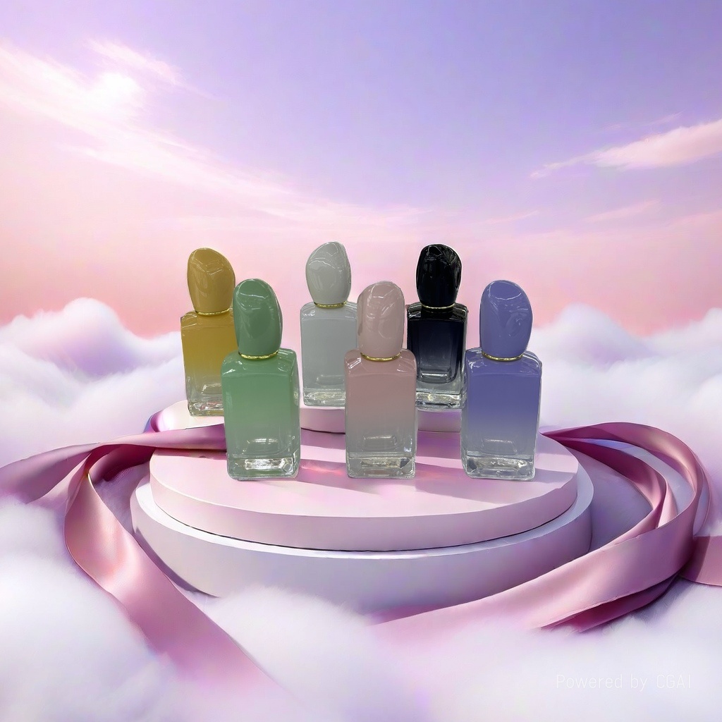 In stock, there are screw cap perfume bottles, color cosmetic replacement bottles, 50ml press spray bottles, sample bottles, and empty bottles