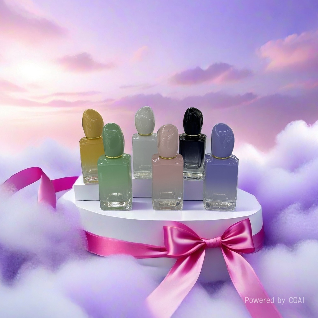 In stock, there are screw cap perfume bottles, color cosmetic replacement bottles, 50ml press spray bottles, sample bottles, and empty bottles Application Scenario