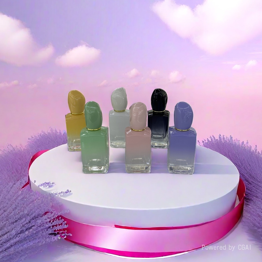 In stock, there are screw cap perfume bottles, color cosmetic replacement bottles, 50ml press spray bottles, sample bottles, and empty bottles details Picture