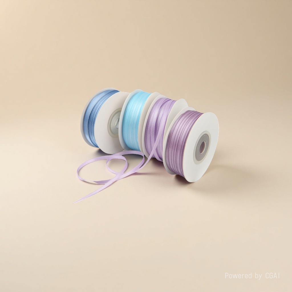 Jiuxia webbing, jelly yarn, milk yarn, Ribbon, diy bow, hair accessory, ribbon, Flower bouquet, ribbon Item Picture