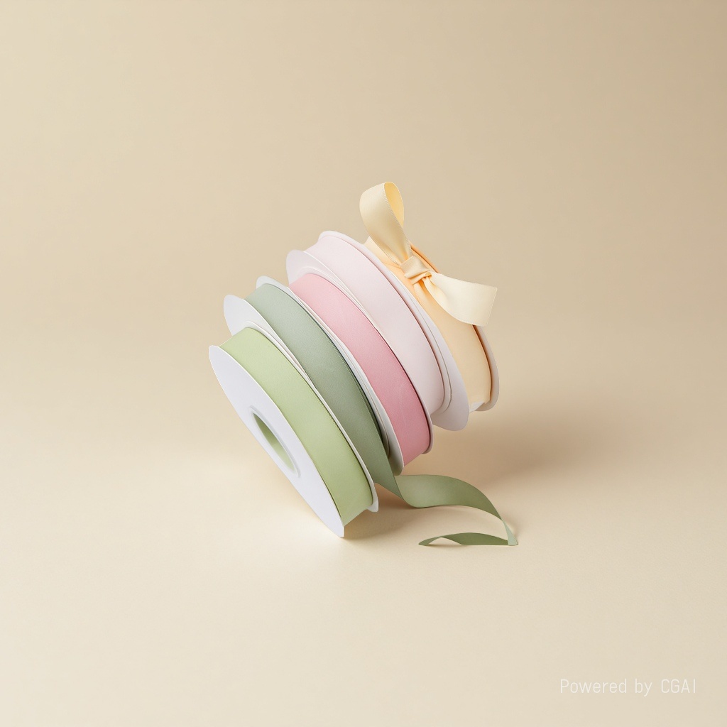 Party ribbons, 30mm colored webbing, colored strips, ribbon rolls details Picture