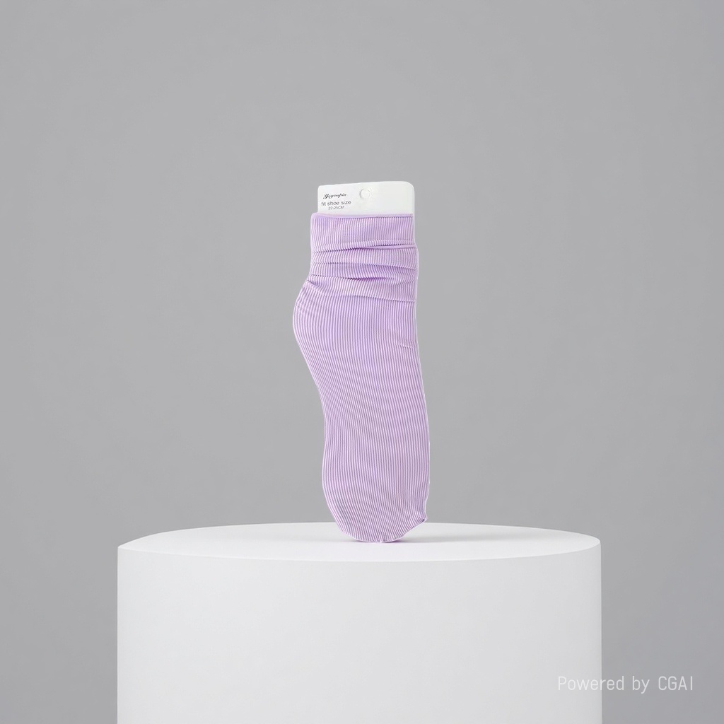 袜子/冰冰袜/糖果色女袜中筒/冰冰堆堆袜/夏季薄款冰冰袜产品图