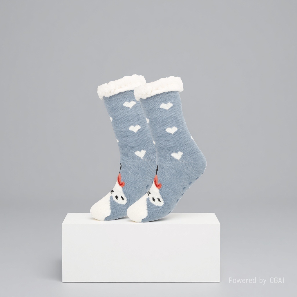 Winter thickened socks, lambskin floor socks, snow socks, fleece home sleeping socks, carpet socks wholesale 163600124 details Picture