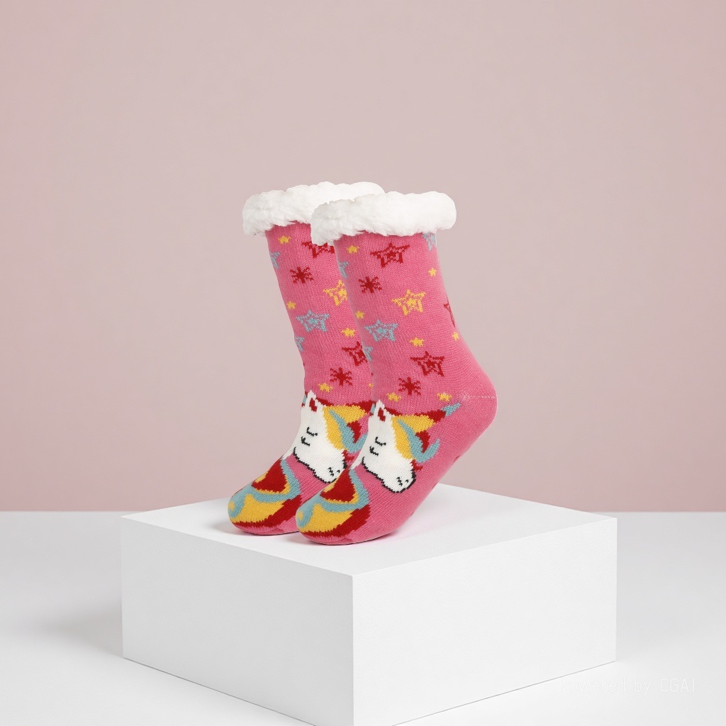 Winter thickened socks, lambskin floor socks, snow socks, fleece home sleeping socks, carpet socks wholesale 163730851