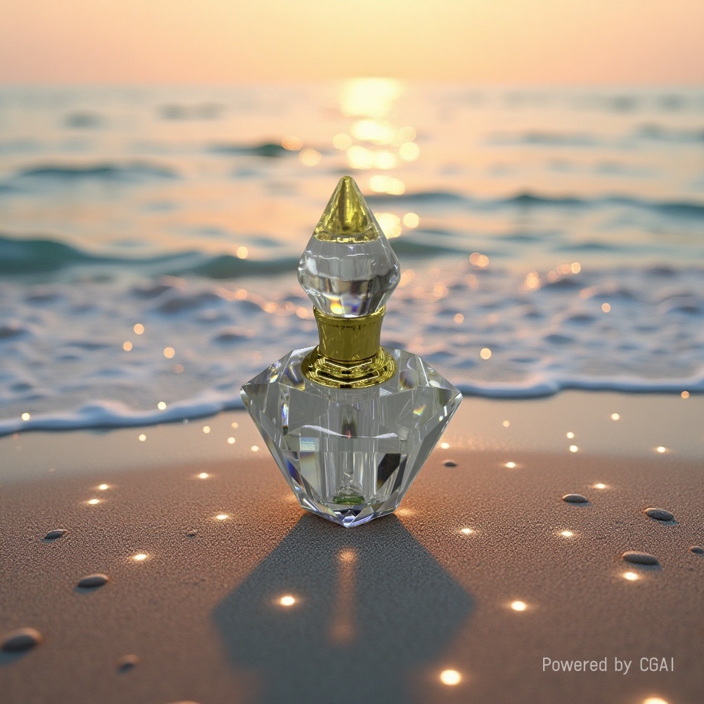 1 ml agarwood essential oil bottle, human crystal perfume bottle, high-end sealed bottle, aroma stick blending bottle details Picture