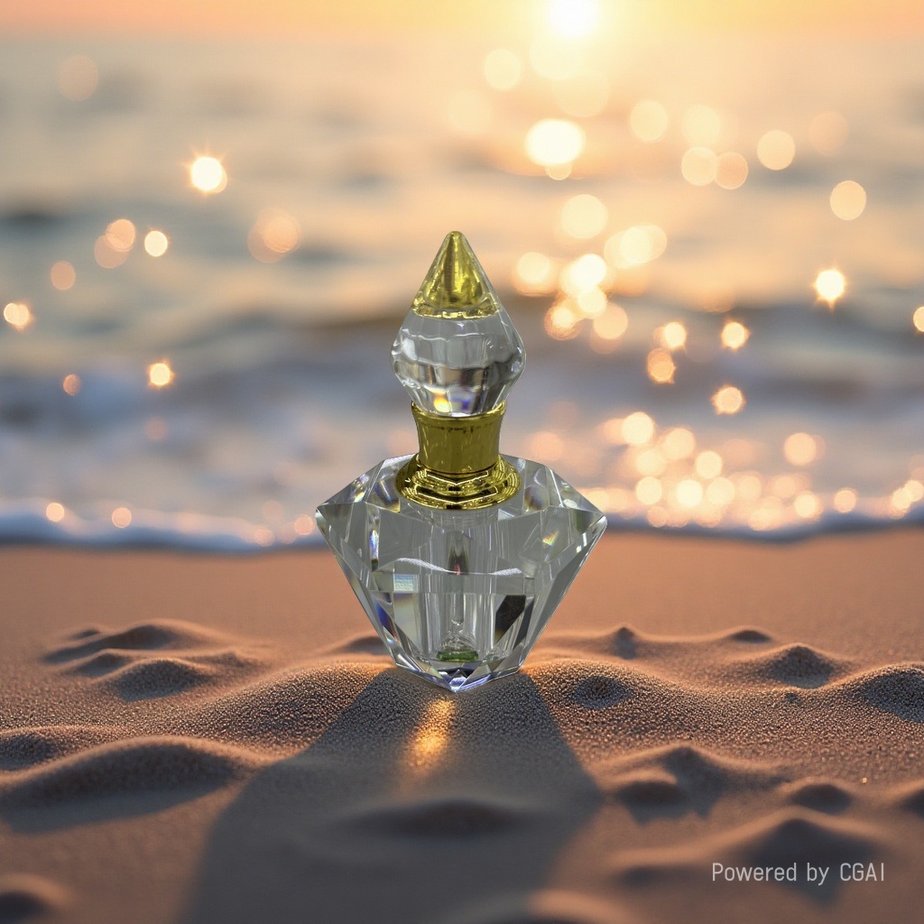 1 ml agarwood essential oil bottle, human crystal perfume bottle, high-end sealed bottle, aroma stick blending bottle